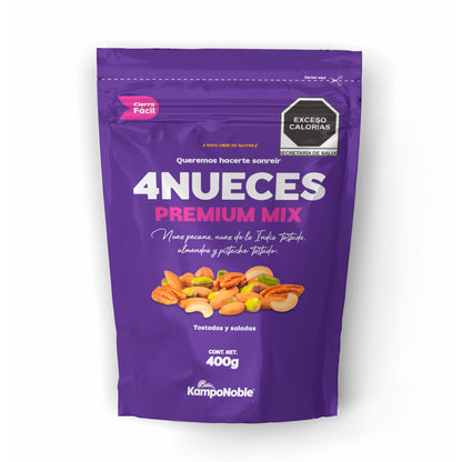 Trail Mix "4NUECES" | Pistaches . Almendras . Nuez de la India . Nuez pecana | Sin Aceites & Sin Conservadores