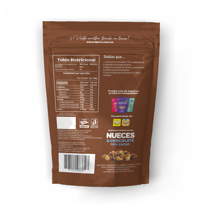 Trail Mix "Nueces & Chocolate" 400 gramos