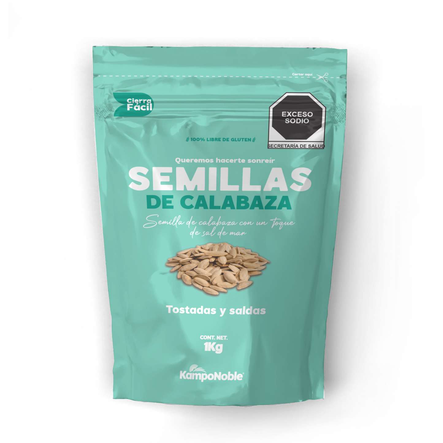 Semilla de Calabaza Tostada & Salada 1kg | Sin conservadores y Sin Aceites |